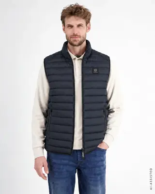 Lerros Lichtgewicht Bodywarmer - Blue Night
