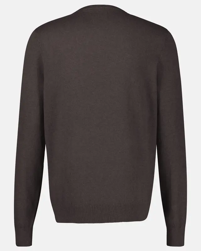 Lerros Sporty Jumper, BCI Cotton – Timber Brown