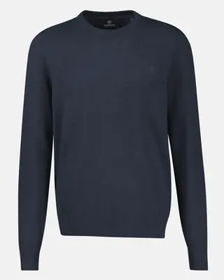 Lerros Sportieve Trui, Duurzaam Katoen - Classic Navy