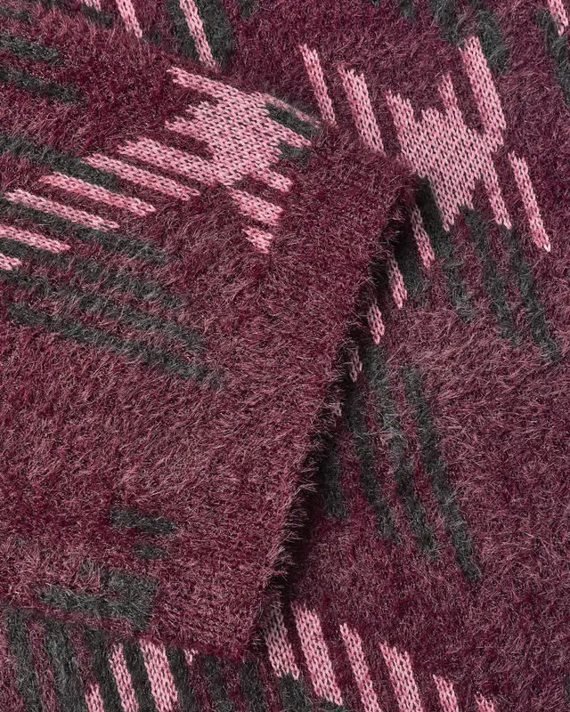 Street One Trui met 3/4-Mouwen - Rustic Rouge