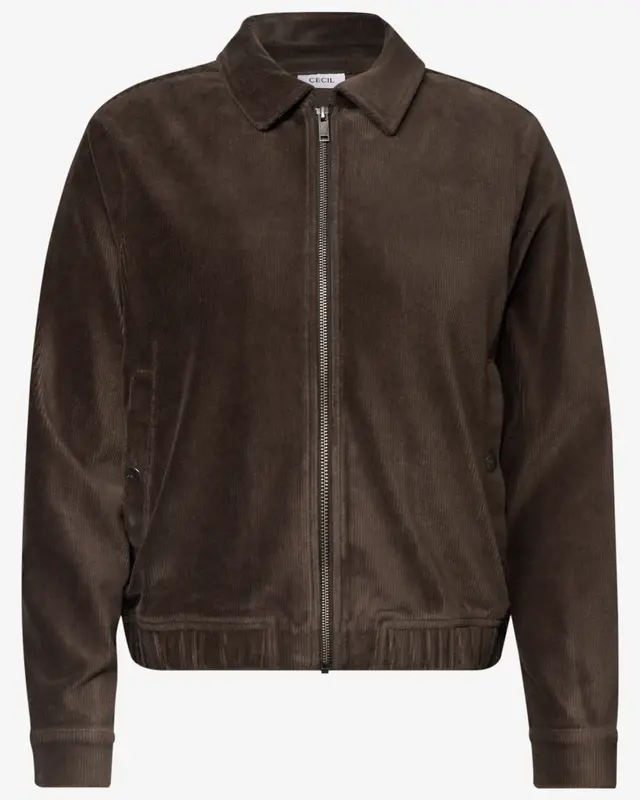 Cecil Corduroy Blouson - Truffle Brown