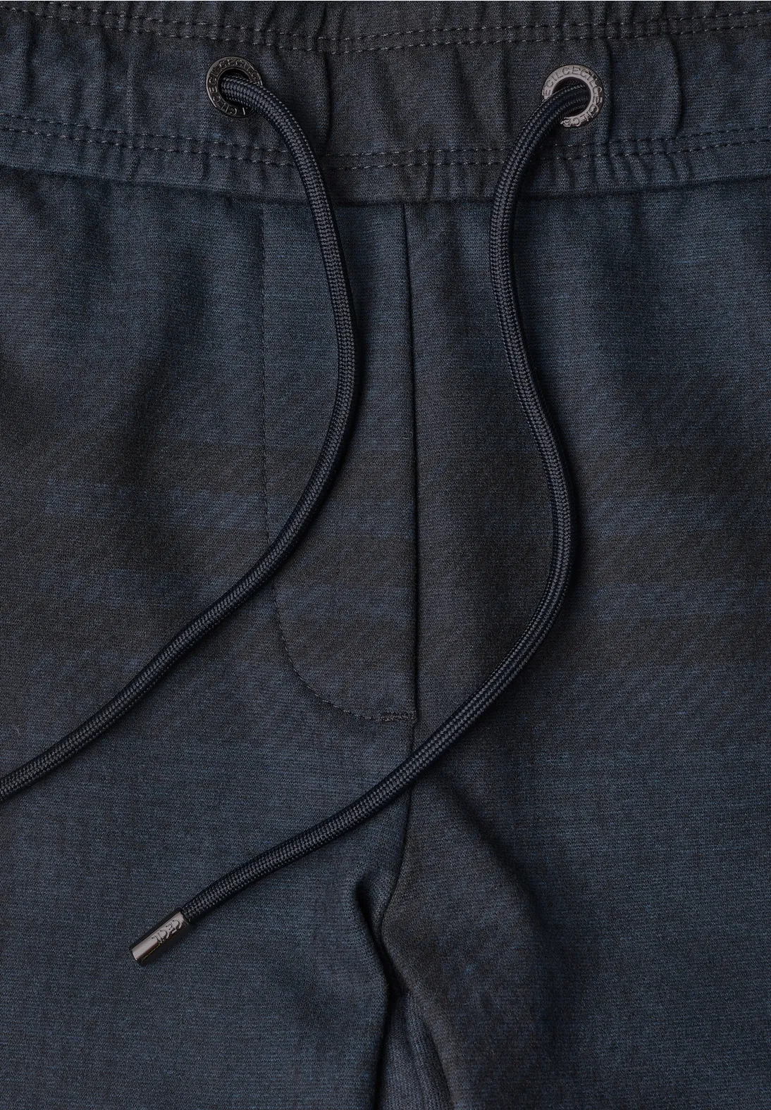 Cecil Casual Fit Hose mit Print Tracey - Urban Dark Blue Melange