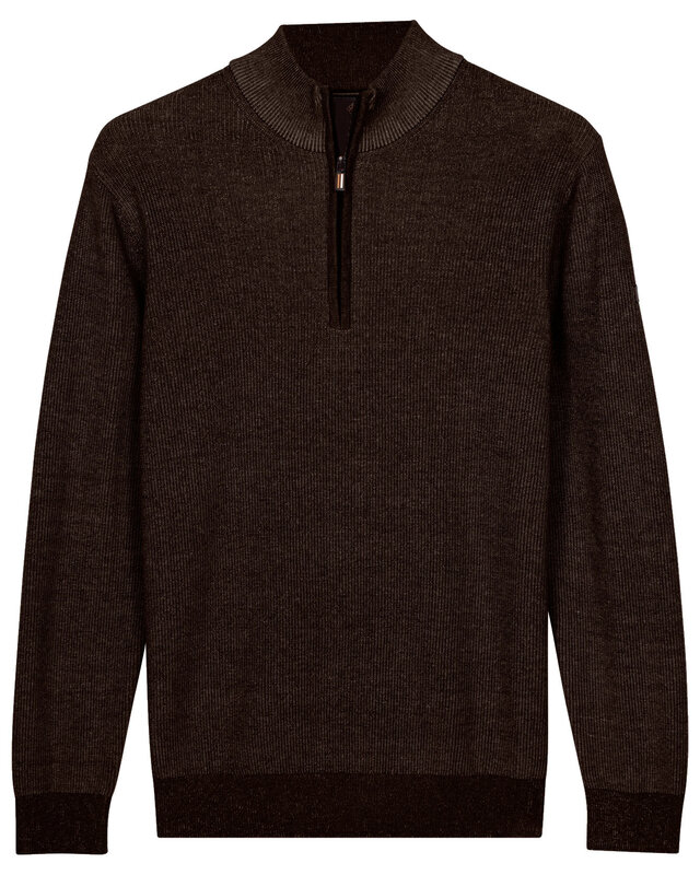 Baileys Two-Tone Trui - Espresso Brown