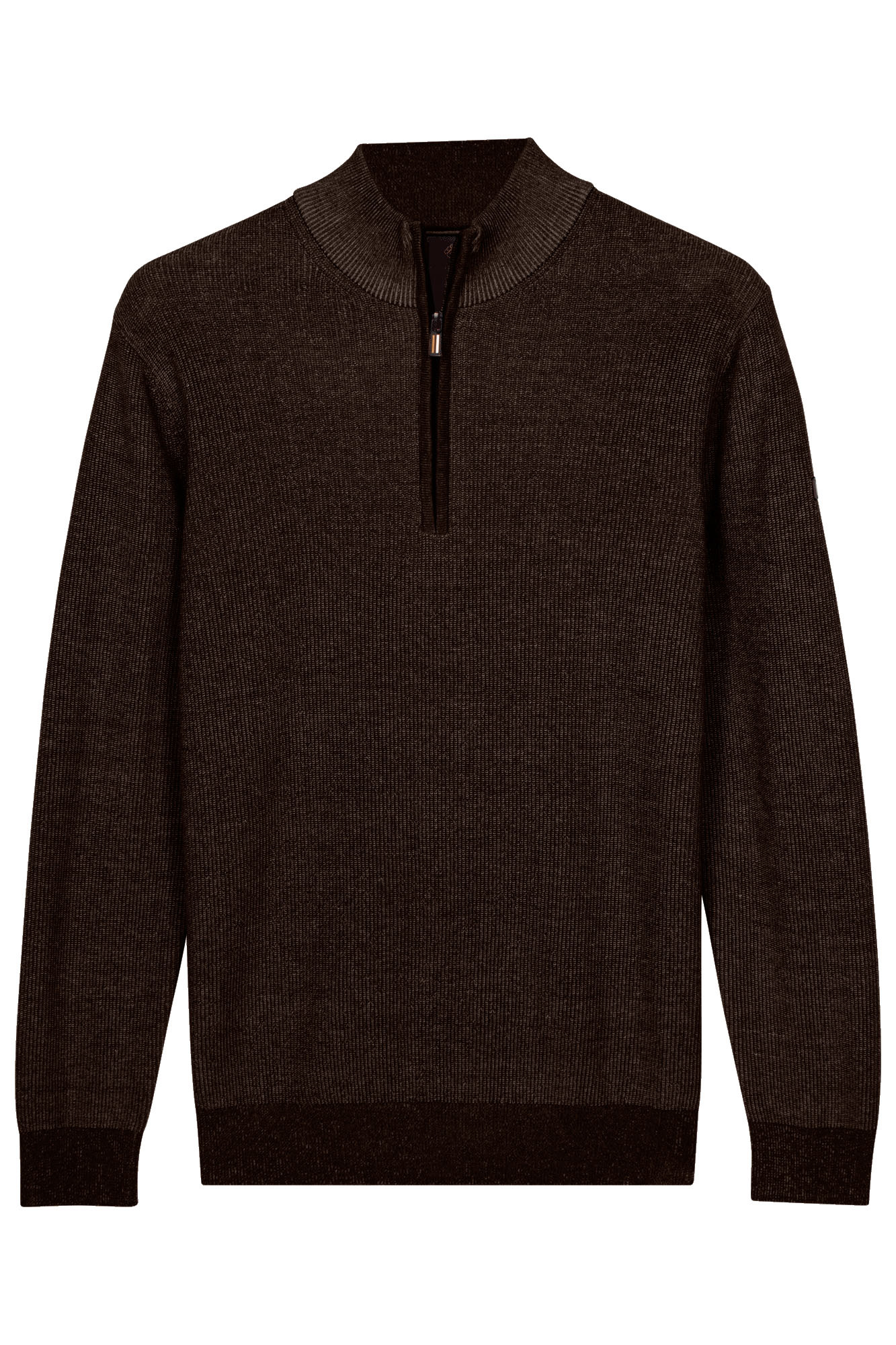 Baileys Two-Tone Jumper - Espresso Brown
