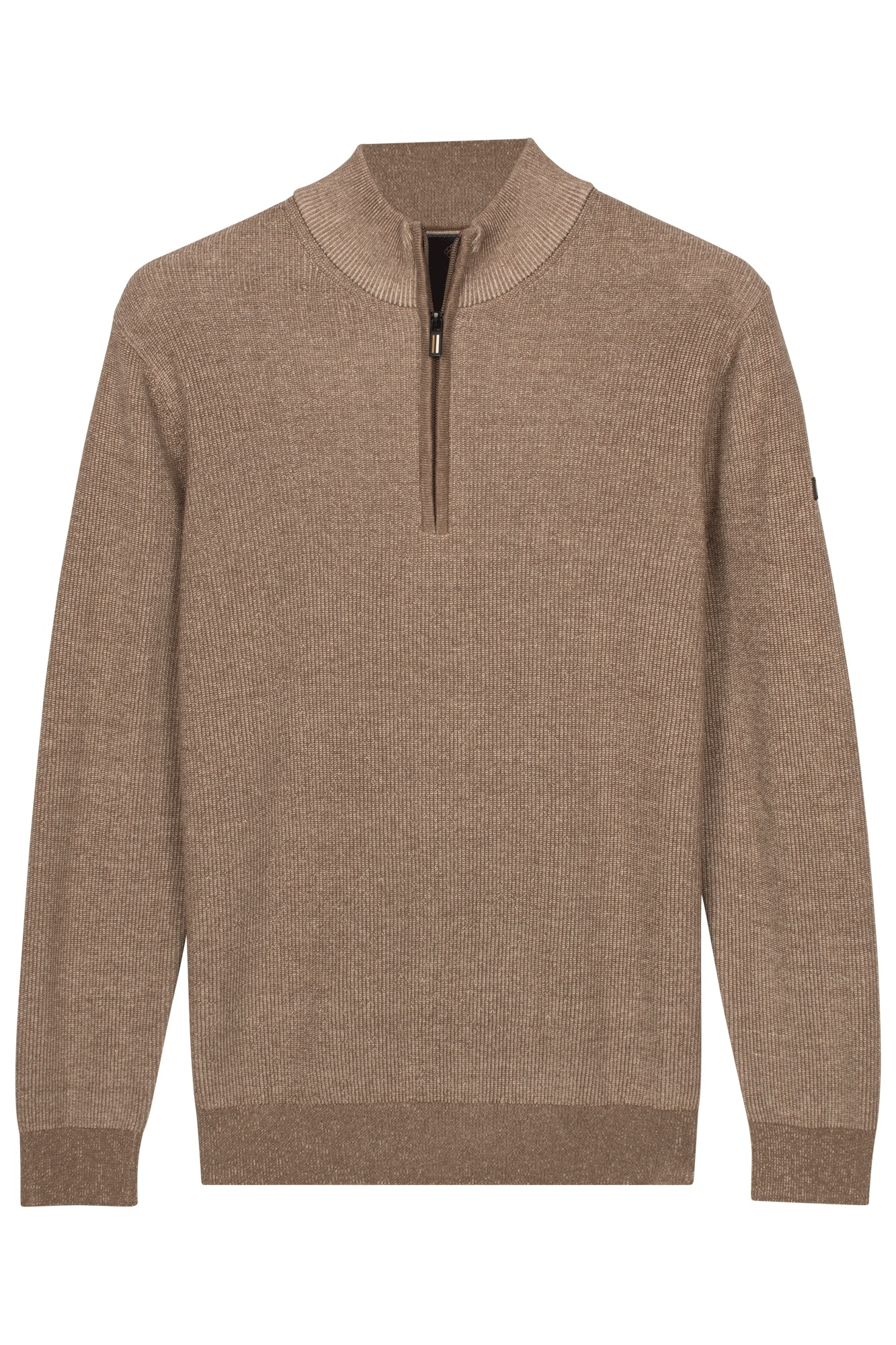 Baileys Two-Tone Jumper - Ash Grey