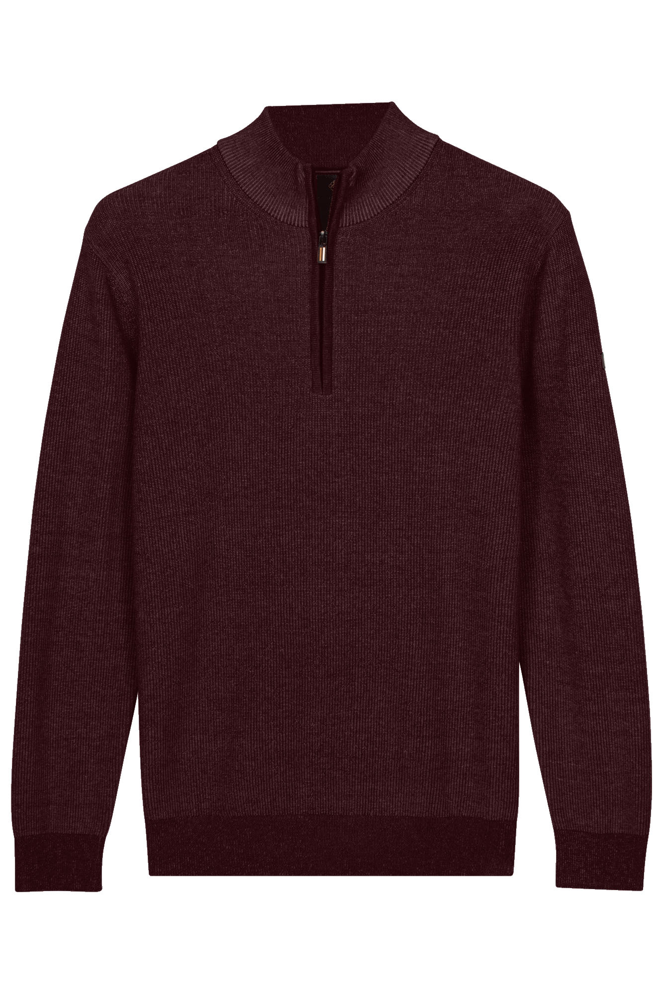 Baileys Two-Tone Pullover - Dark Cassis