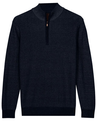 Baileys Two-Tone Trui - Navy