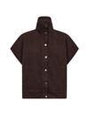 Soyaconcept Waistcoat Vagna 7 - Chocolate Plum Melange