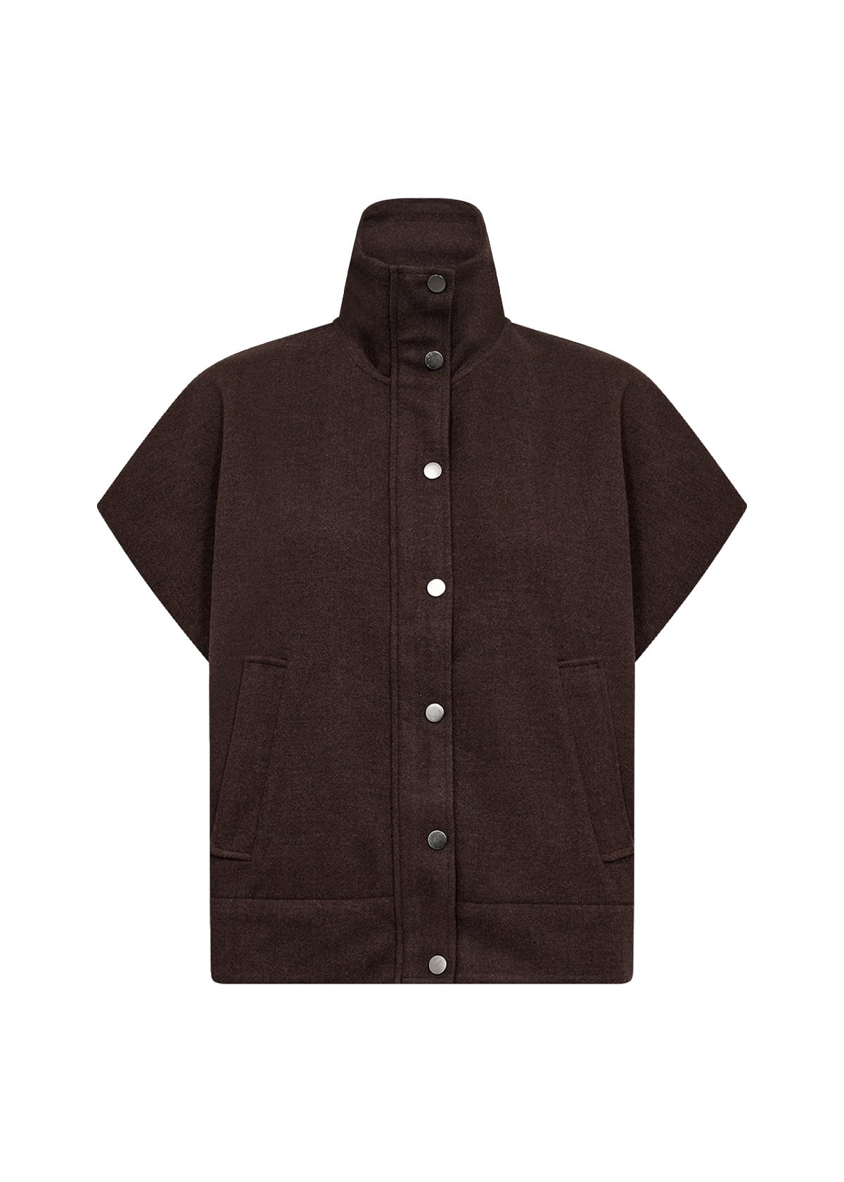 Soyaconcept Waistcoat Vagna 7 - Chocolate Plum Melange