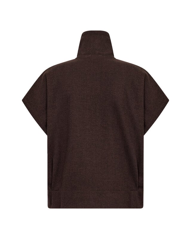 Soyaconcept Waistcoat Vagna 7 - Chocolate Plum Melange