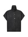 Soyaconcept Waistcoat Vagna 7 - Dark Earth Melange