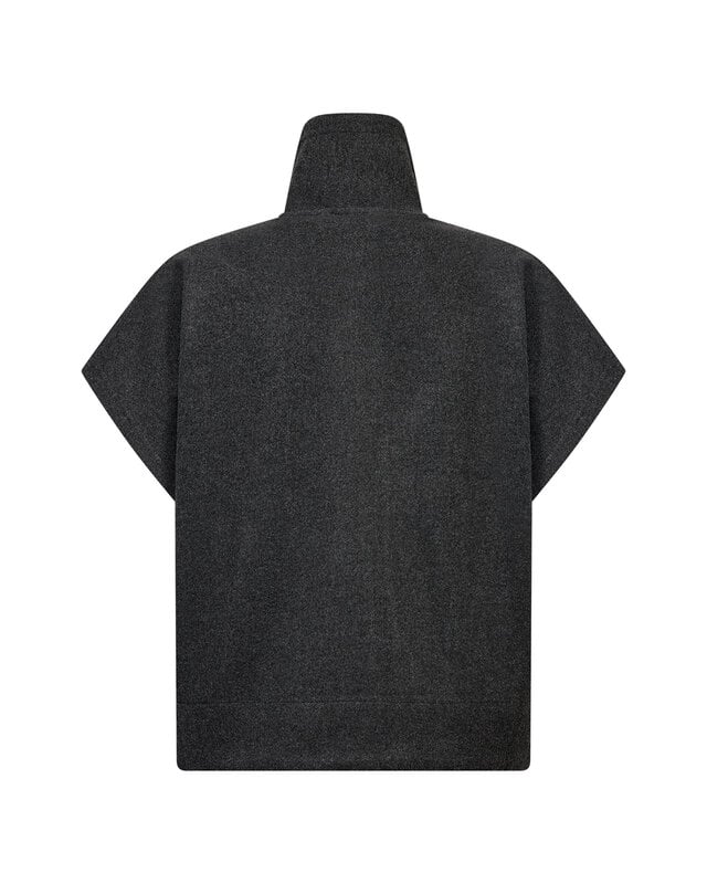 Soyaconcept Waistcoat Vagna 7 - Dark Earth Melange
