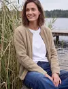 Cecil Soft Cardigan - Creamy Mocha Melange