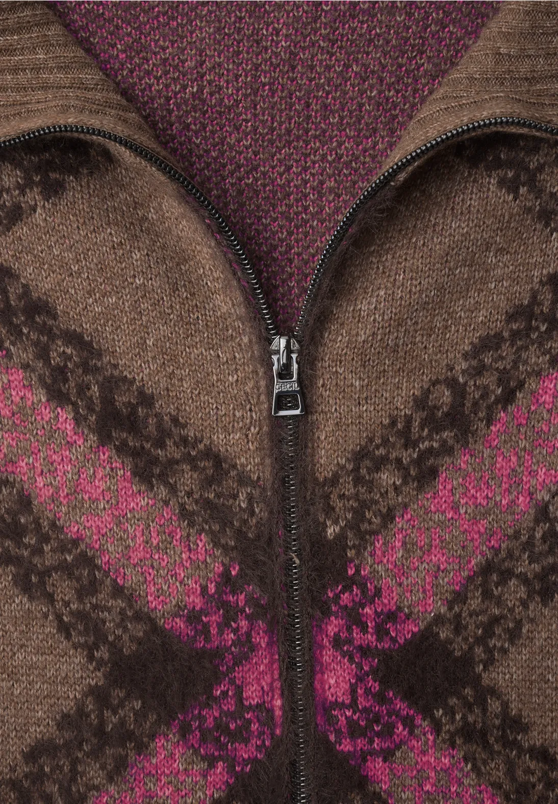 Cecil Cardigan - Pink Flash