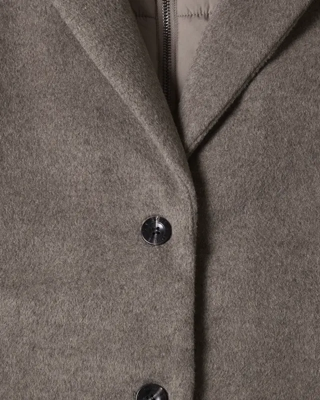 Street One Coat with Hood Insert - Muddy Mocha Melange