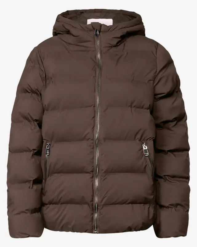 Street One Short Jacket - Auburn Brown