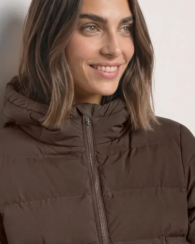Street One Short Jacket - Auburn Brown
