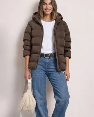 Street One Kort Jack - Auburn Brown