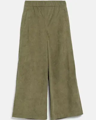 S. Oliver Corduroy Pants - Olive Green