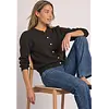 Cardigan - Black Coffee Melange