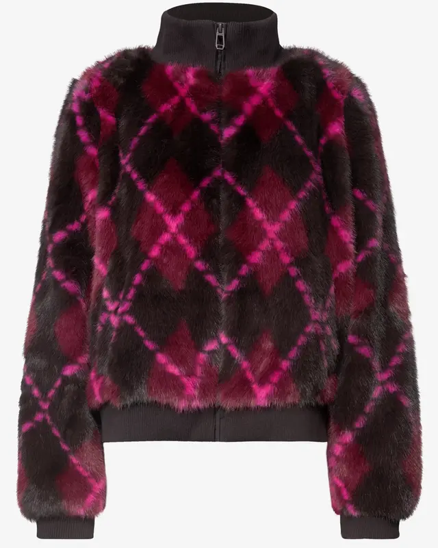 Street One Studio Bomber Imitatiebont - Charred Brown