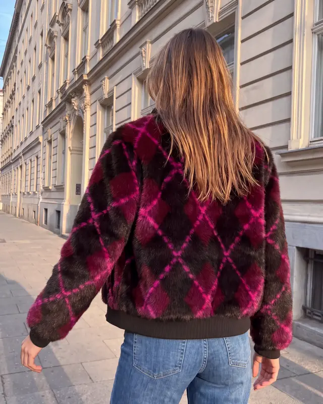 Street One Studio Bomber Imitatiebont - Charred Brown