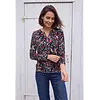 Tunic Shirt with Print - Truffle Brown