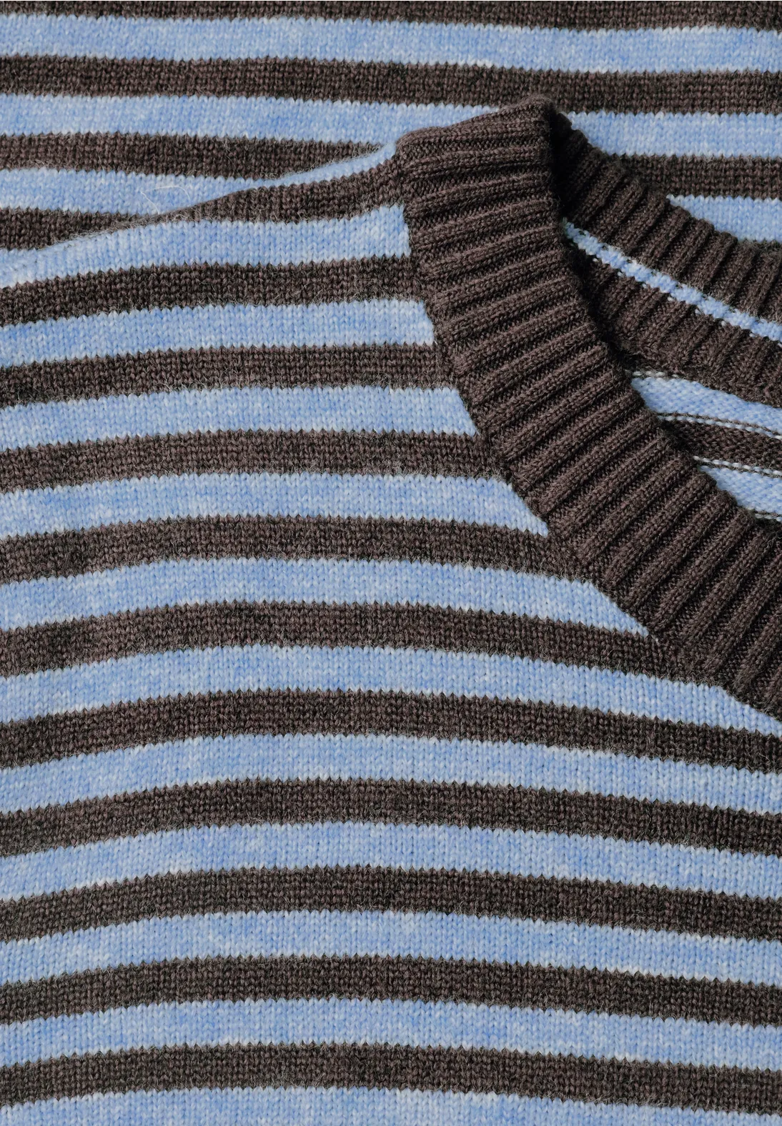Cecil Jumper with Stripes - Cosmopolitan Blue Melange