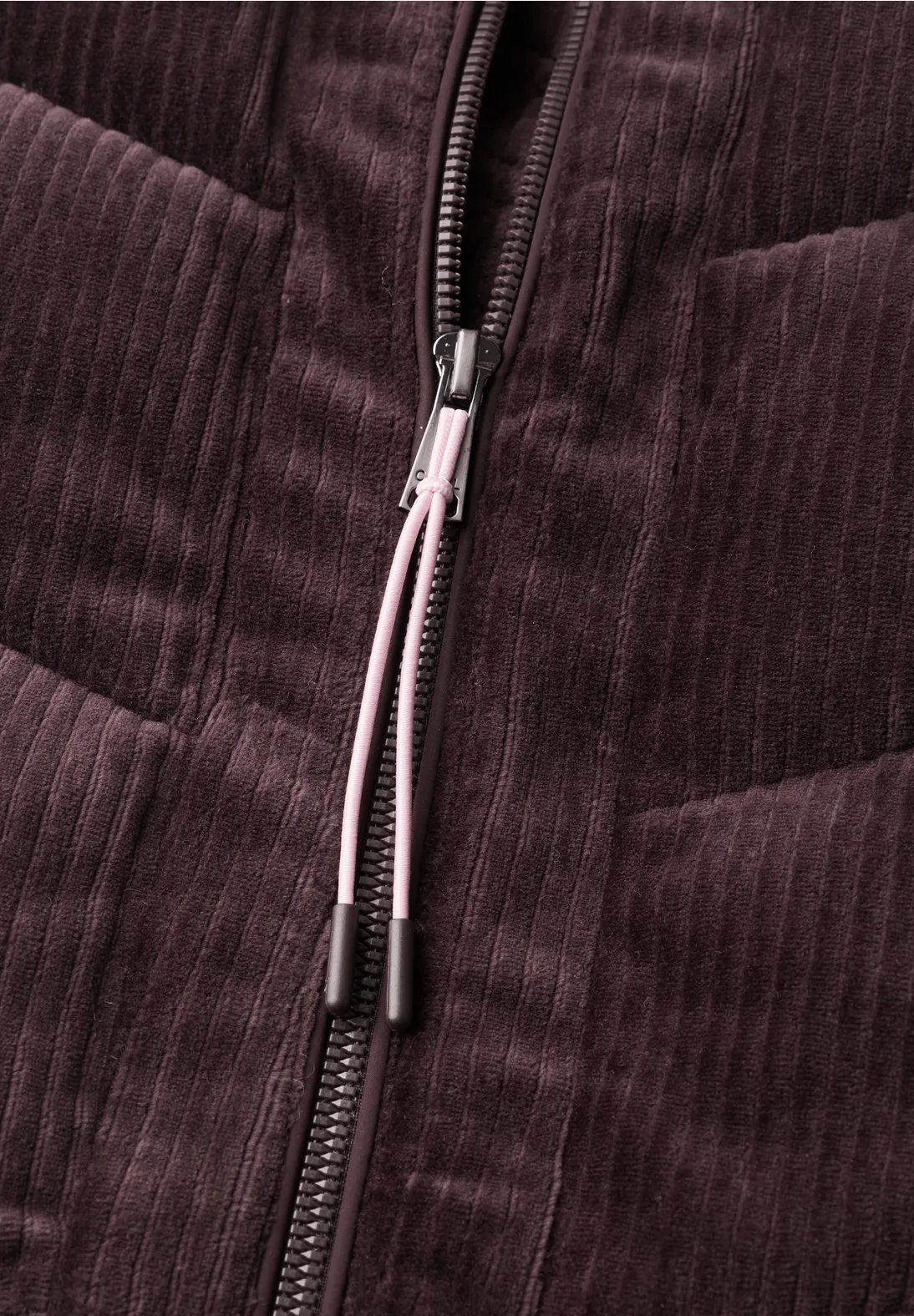 Cecil Corduroy Bodywarmer - Berry Red