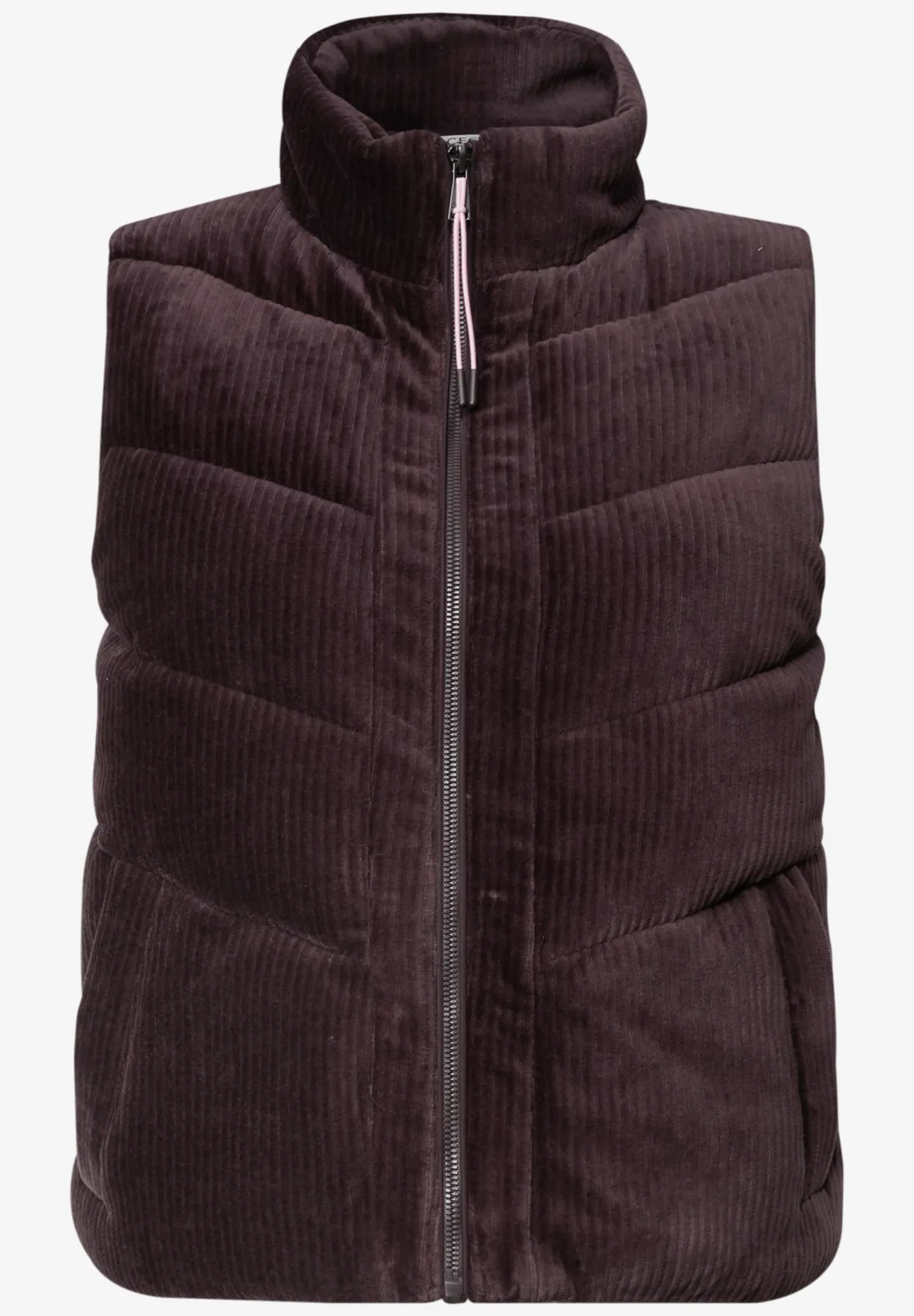 Cecil Corduroy Bodywarmer - Berry Red