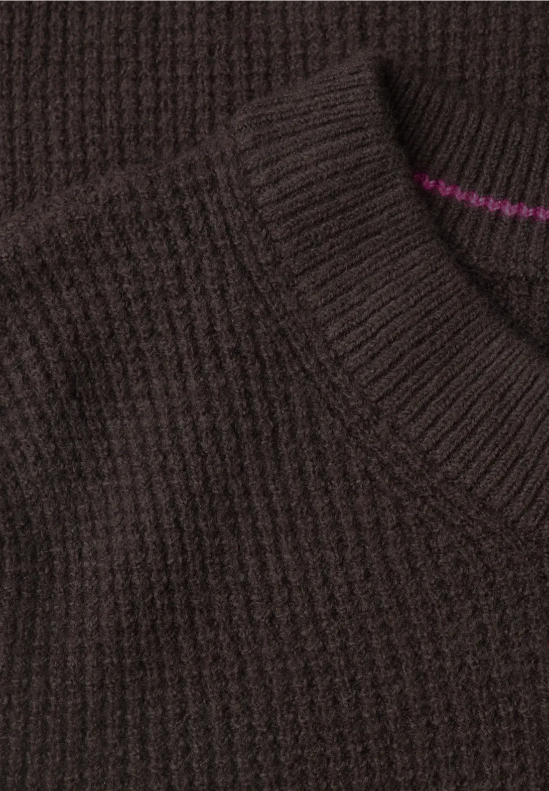Cecil Struktur Pullover - Truffle Brown