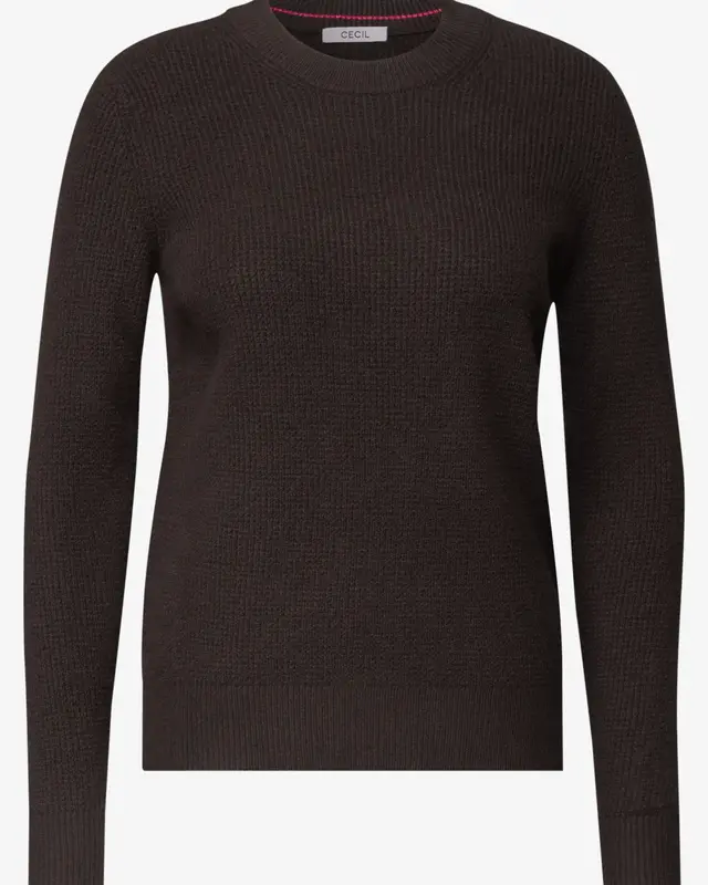 Cecil Structured Jumper - Truffle Brown