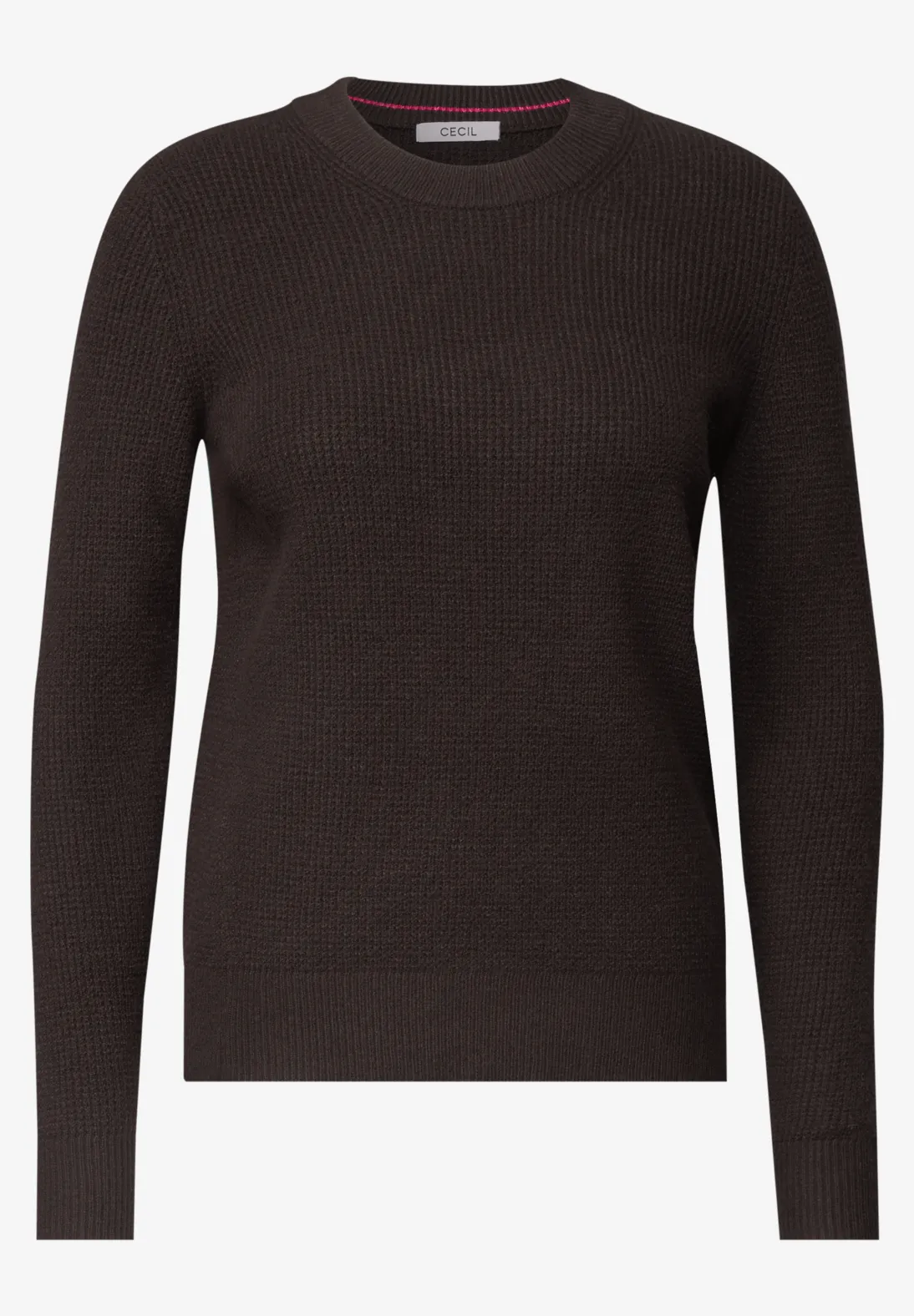 Cecil Structured Jumper - Truffle Brown
