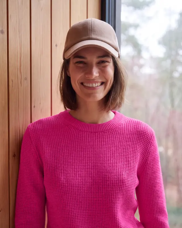Cecil Structured Jumper - Pink Flash Melange