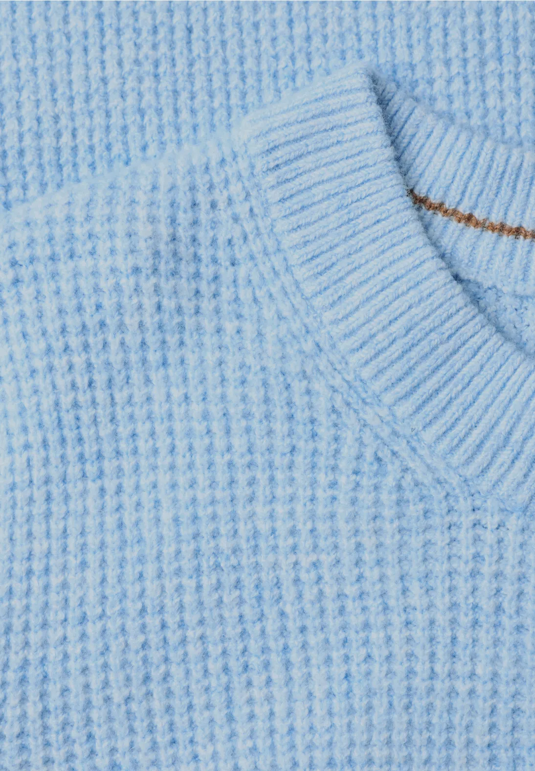 Cecil Struktur Pullover - Cosmopolitan Blue Melange