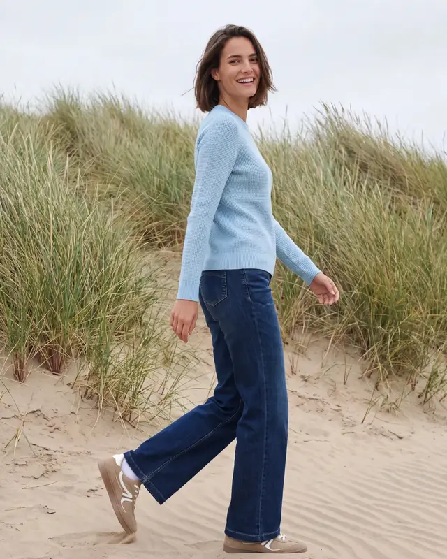 Cecil Structured Jumper - Cosmopolitan Blue Melange