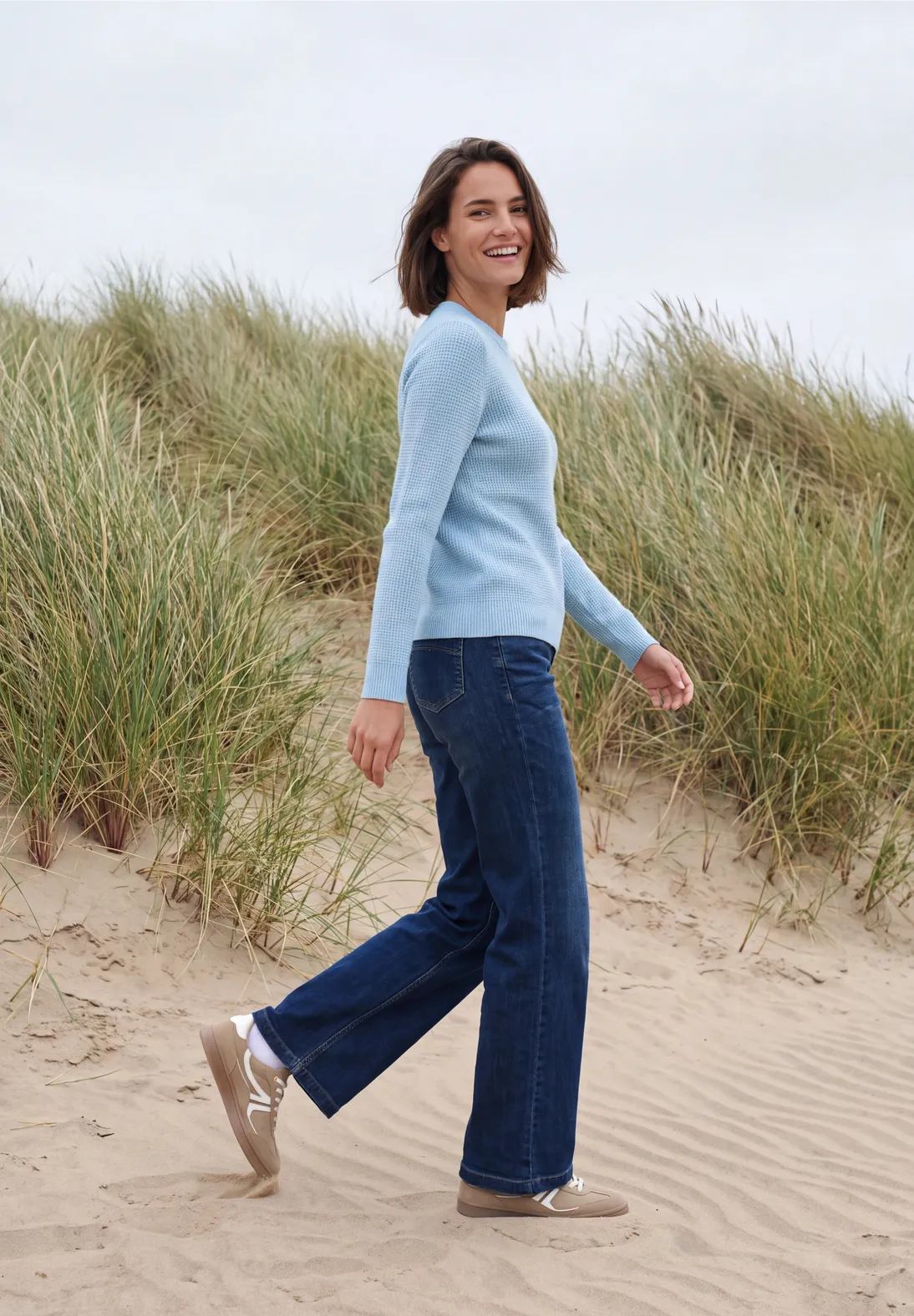 Cecil Structured Jumper - Cosmopolitan Blue Melange