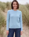 Cecil Struktur Pullover - Cosmopolitan Blue Melange