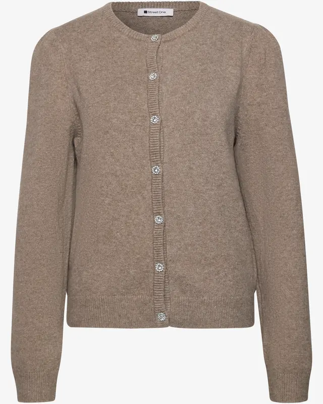 Street One Cardigan - Sanded Amber Melange