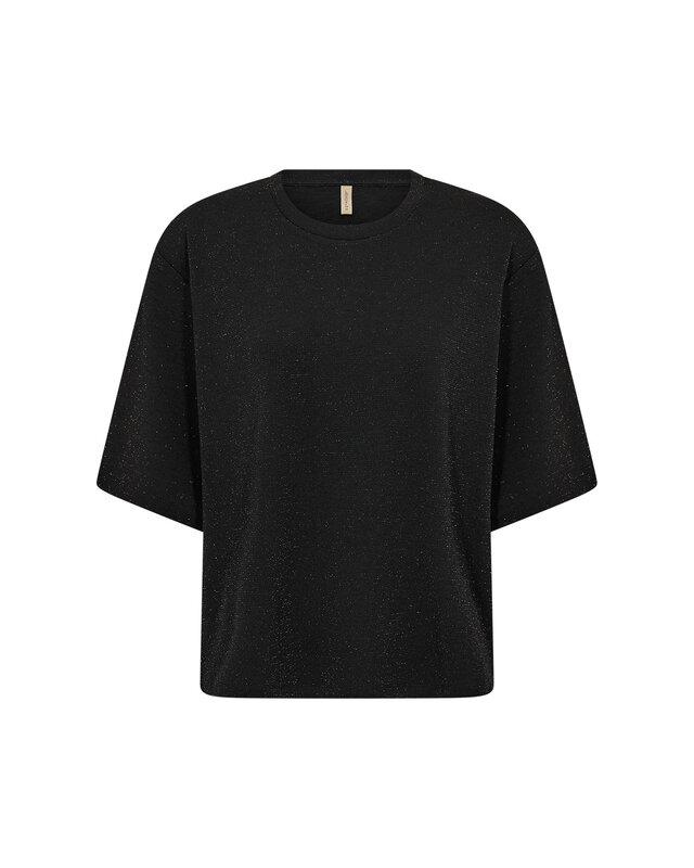 Soyaconcept Glitzer T-Shirt Andine 2 - Black