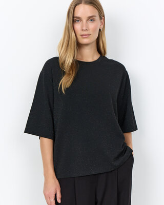 Soyaconcept Glitter T-Shirt Andine 2 - Black