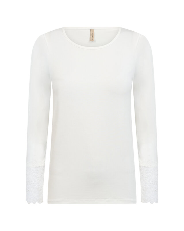 Soyaconcept Basic Shirt With Lace Detail Marica 226 - Off White