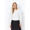 Basic Shirt met Kanten Mouw Marica 226 - Off White