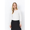 Basic Shirt With Lace Detail Marica 226 - Off White