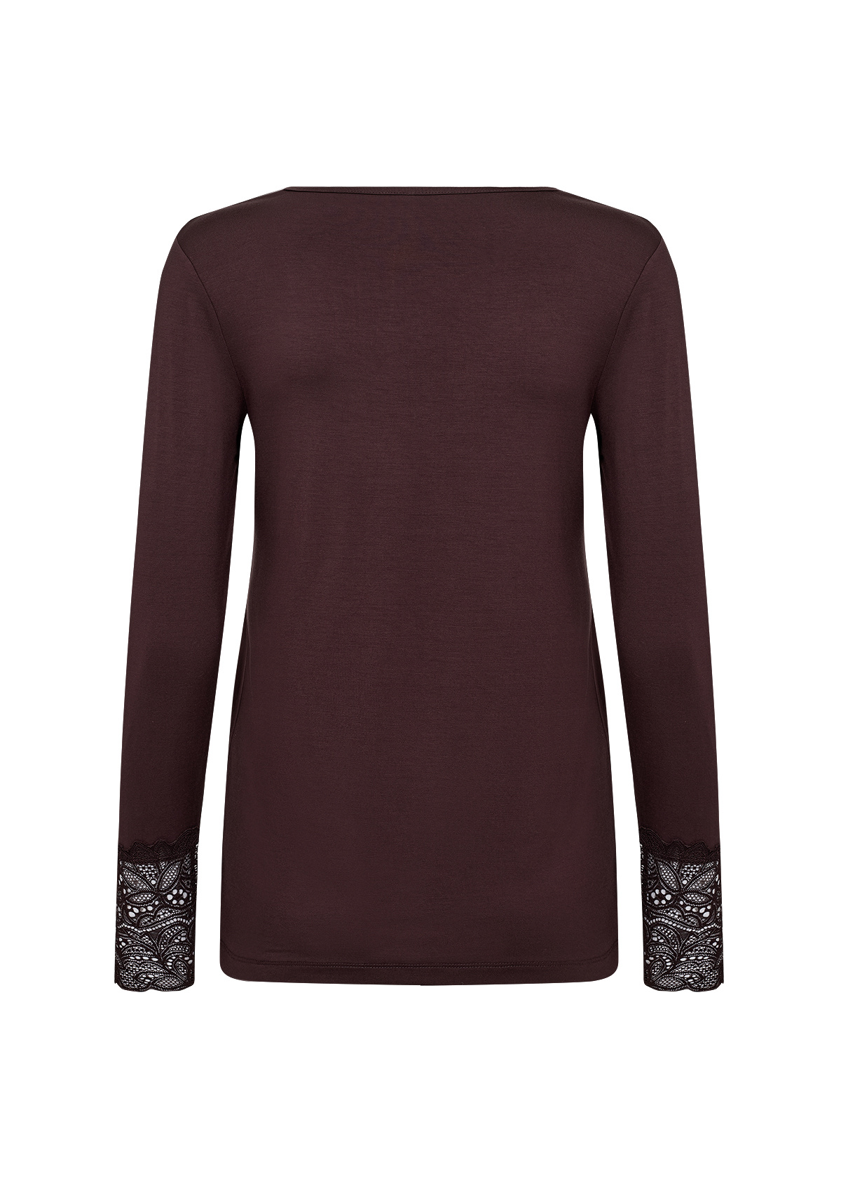 Soyaconcept Basic Shirt With Lace Detail Marica 226 - Chocolate Plum