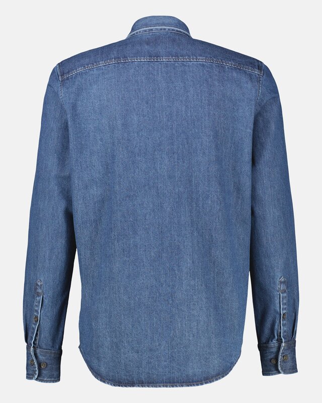 Lerros Denim Hemd - Classic Navy