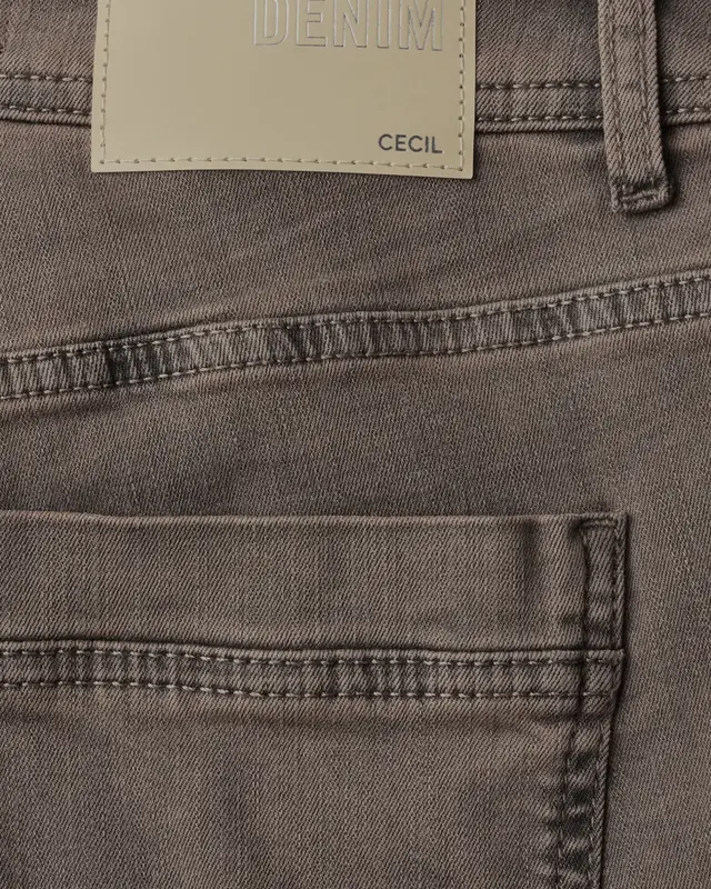 Cecil Barrel Jeans Scarlett - Mocha Brown