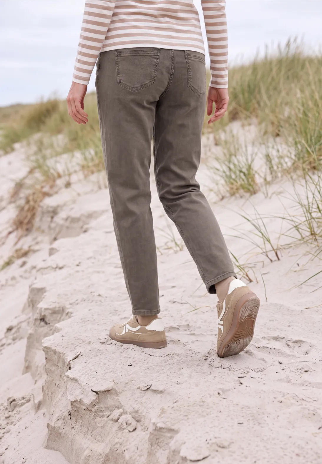 Cecil Barrel Jeans Scarlett - Mocha Brown