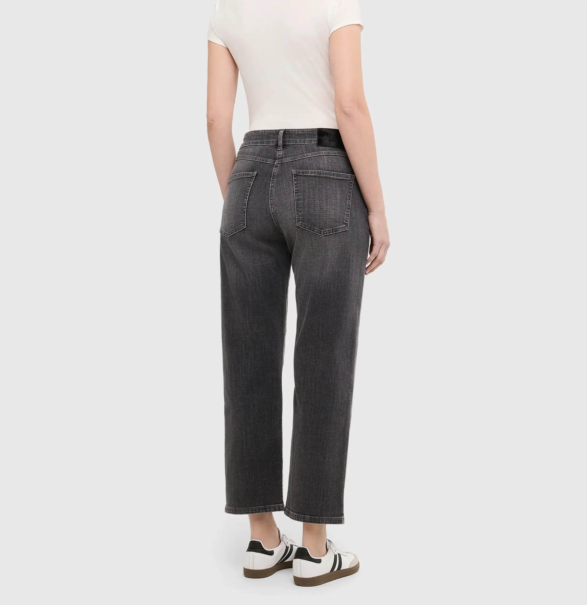 Mac Jeans Jeans Gina Straight - Dark Grey Wash