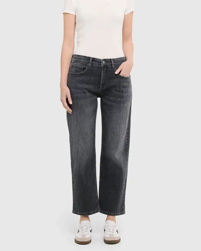 Mac Jeans Jeans Gina Straight - Dark Grey Wash